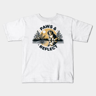 Paws and Reflect Dog Kids T-Shirt